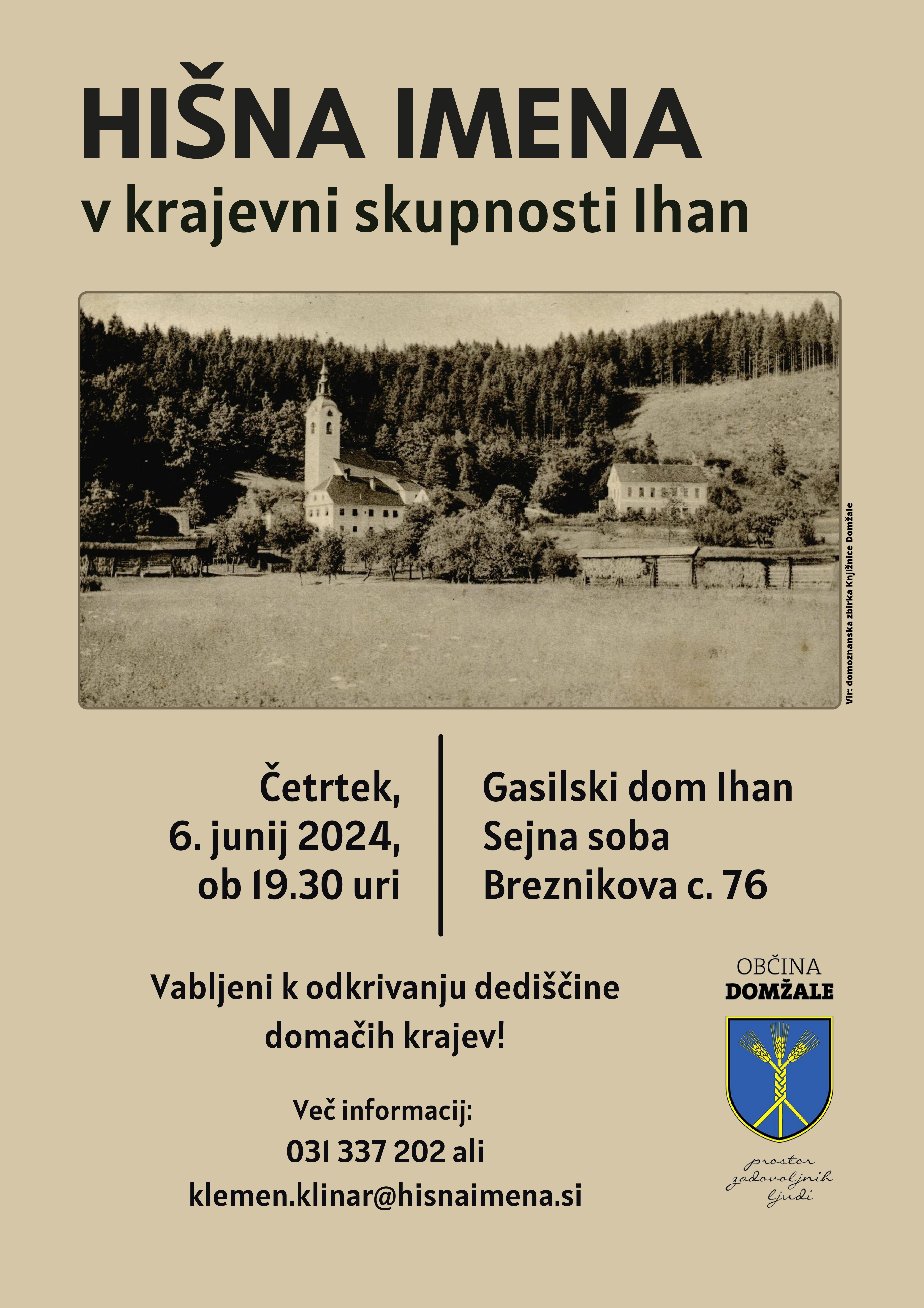 Hišna imena v KS Ihan